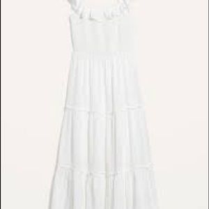 White Maxi Dress- Old Navy